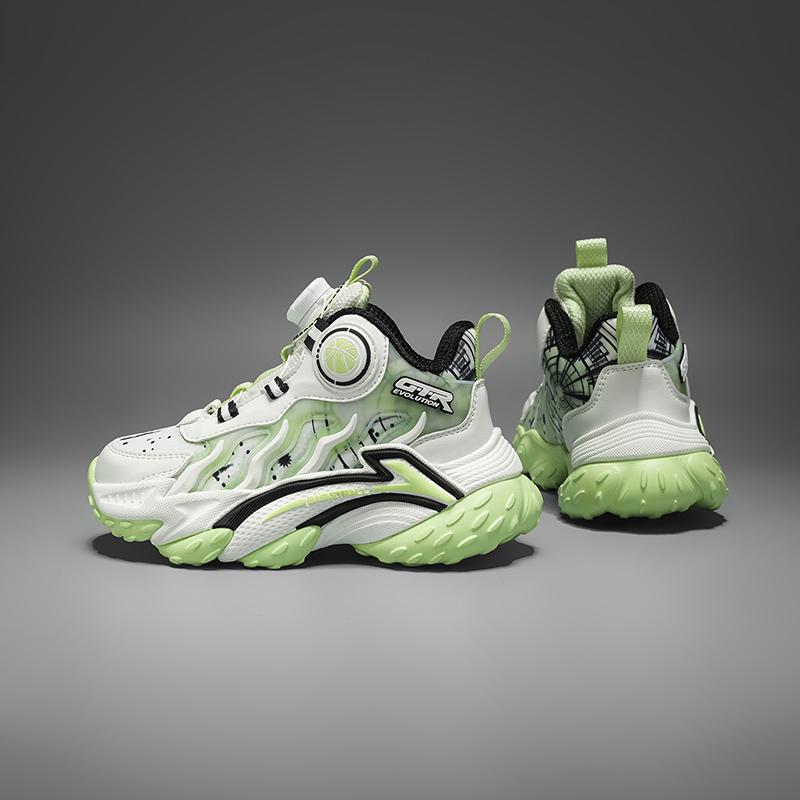 2026 Autumn/Winter New Zhongda Children's Basketball Shoes Outdoor Comfortable Sports and Leisure Shoes Size 31-40