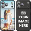 Customized Black Case For iPhone 17 Pro Max SE 2020 2022 X XS XR Air 16e 16 15 14 11 12 Mini 13 7 8 Plus TPU Cover