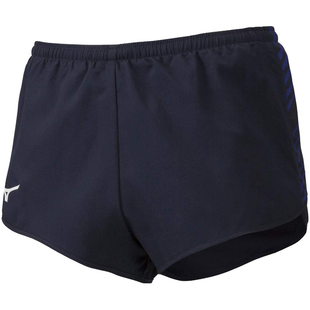

Mizuno Track Field Racing Standard Size Dress Navy x Reflex Size 2XL to Japanese Size Men s & Pants, Sweat-Wicking, Quick-Drying, U2MB9001, Blue,