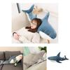 Realistic 3d Shark Stuffed Animal Toy Pillow For Decoration And Kids Gift
