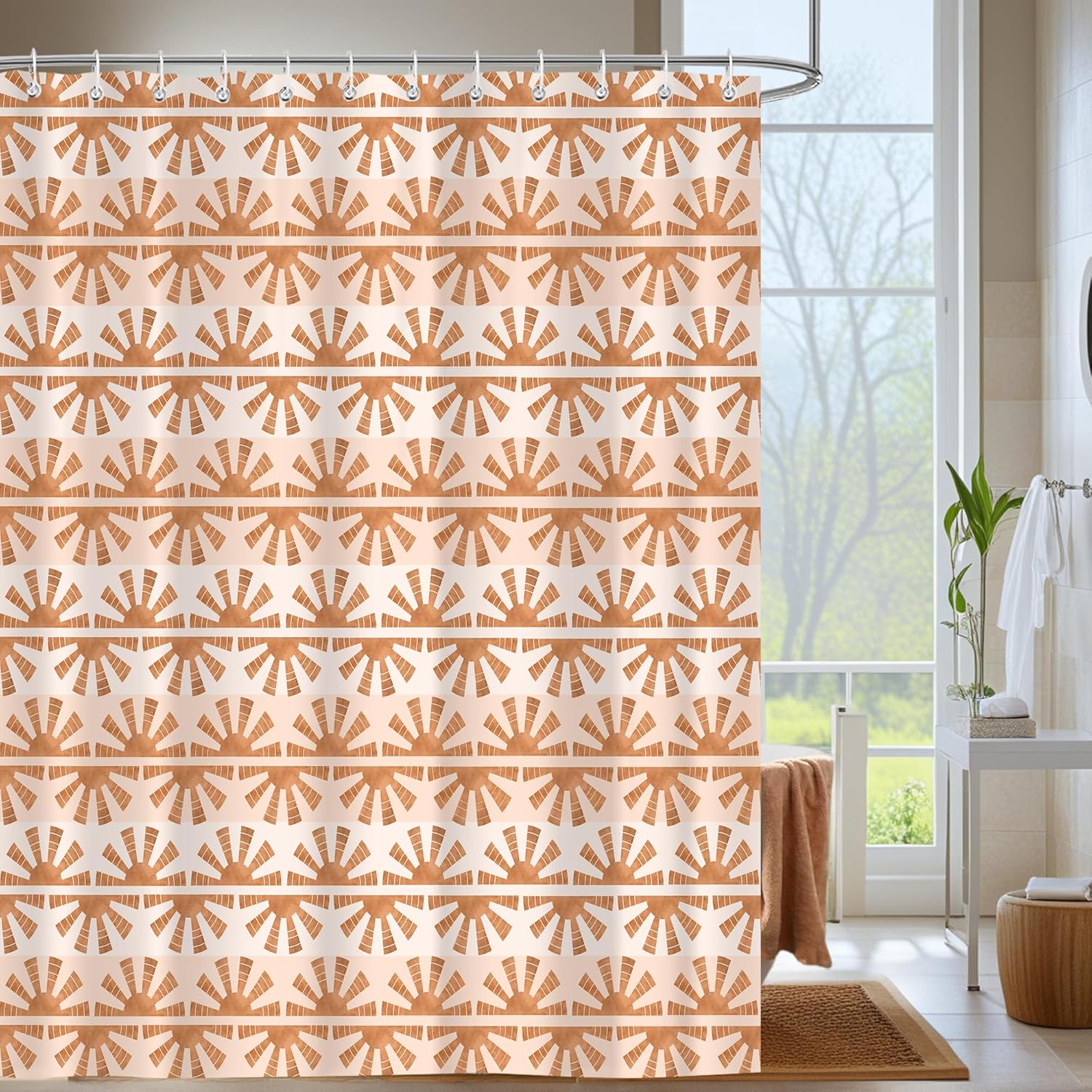 

Funny Shower Curtain For Bathroom, Fun Boobs Nude Female Body Hilarious Art Fabric Shower Curtains Set Accessories, Unique Butt W60H190(CM)-1 Pcs