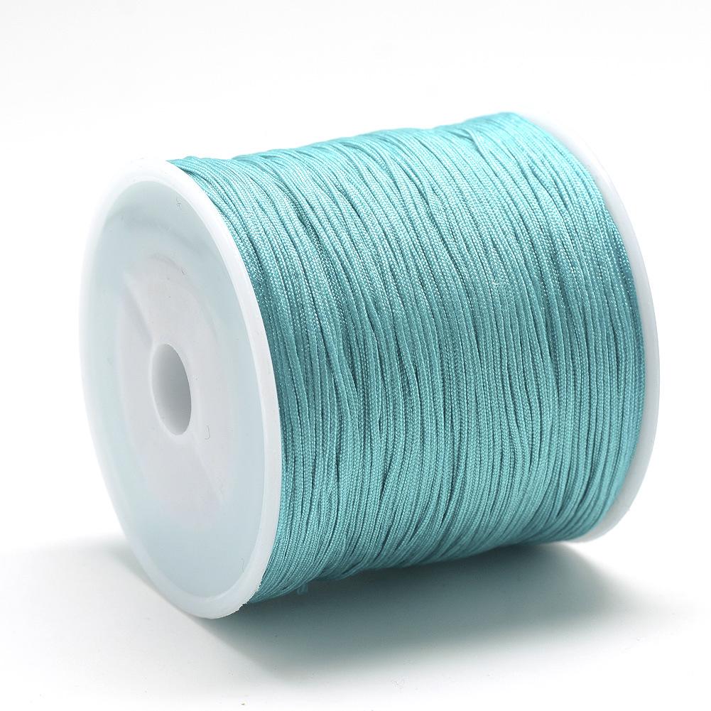 0.8mm Colored Nylon Cord for DIY Hand-Woven Chinese Knot and Tassel Projects