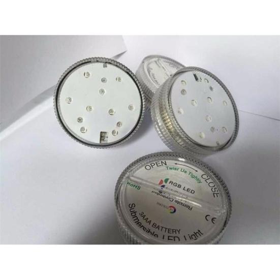 Nedsenkbar flerfarget LED-lyslampe Dekorativ lampe med IR-fjernkontroll