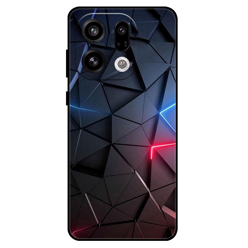 For Oppo Find X9 Pro Case Silicone Luxury Space Soft Bumper for Oppo Find X 9 X9Pro 5G 2025 Phone Cover TPU Funda Shockproof