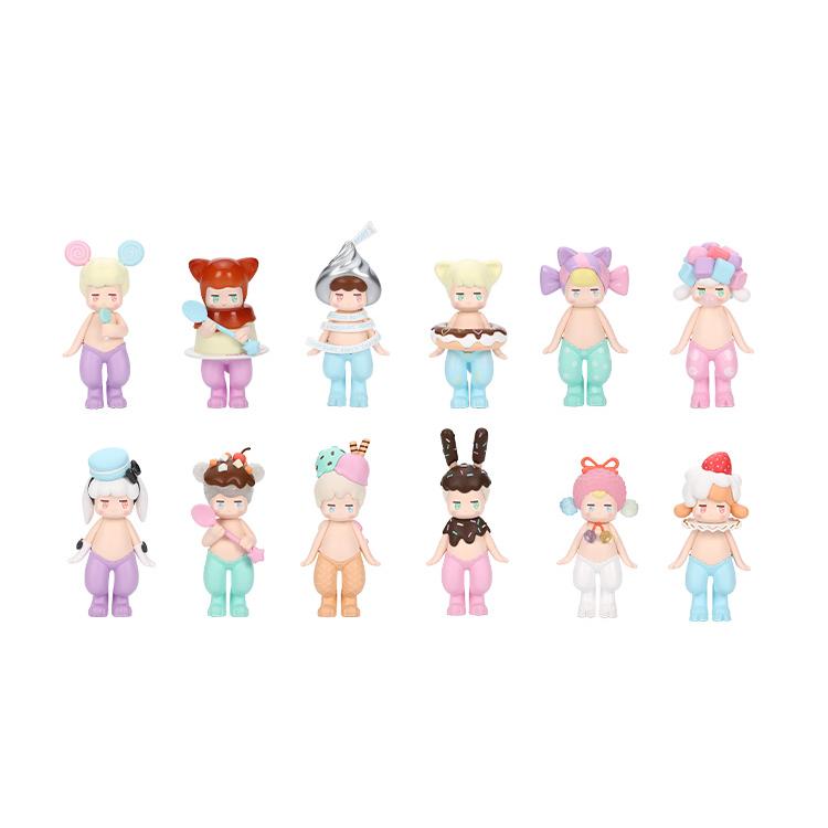 New POP MART Pansum Satyr Rory Loli Desserts Collection Mystery Boxes Single Mystery Box/Full Box 12 Pcs 6971640209495