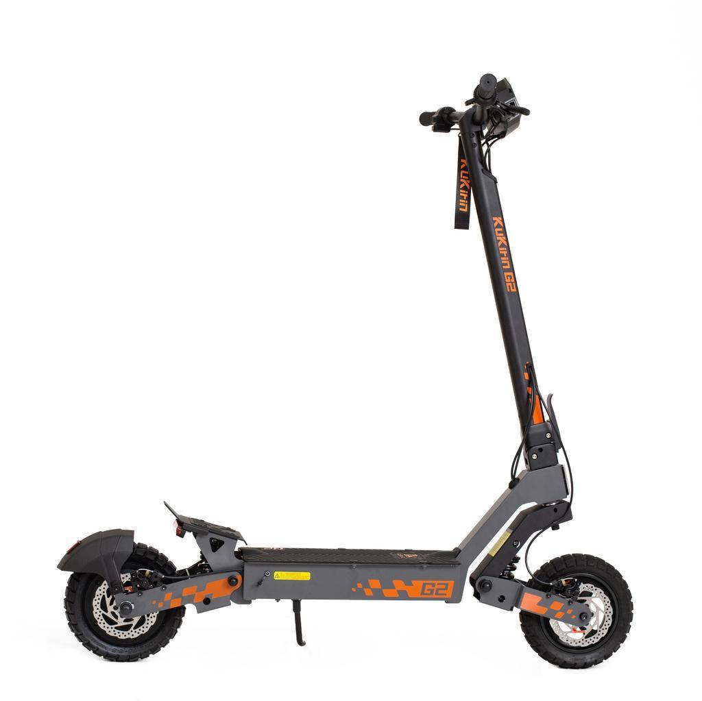 KuKirin G2 800W Electric Scooter, 48V 15Ah Battery, 55km Range, 10" Tubeless Tires, Dual Disc Brakes - Commuter E-Scooter
