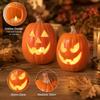 Large Glowing Halloween Pumpkin Decoration for Indoor Outdoor Yard and Store Scene Setup