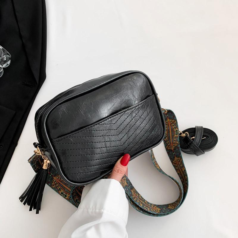 Stylish Small Square Bag For Women Chic Simple Shoulder Crossbody Handbag