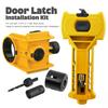 Door Latch Mortise Tool Installation Kit+Ball Door Lock Installation Kit Fit 1-3/4" or 1-3/8" Thick Door Only for Wood Doors