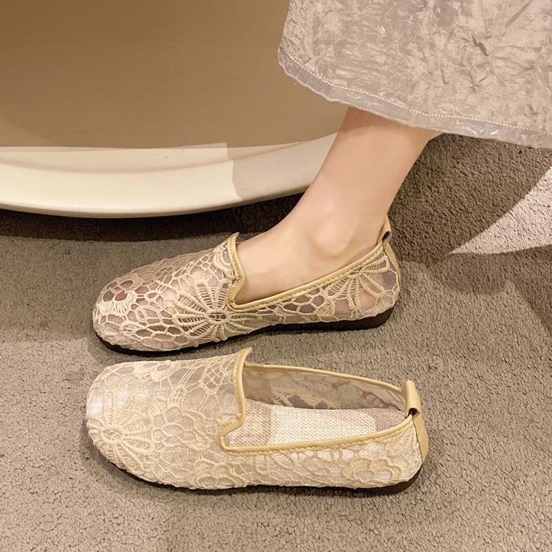 Women's Summer Loafers Luxury Casual Barefoot Outdoor Fashion Comfortable Flats Mesh Sneakers Ladies Shoes For Women Trends 2025