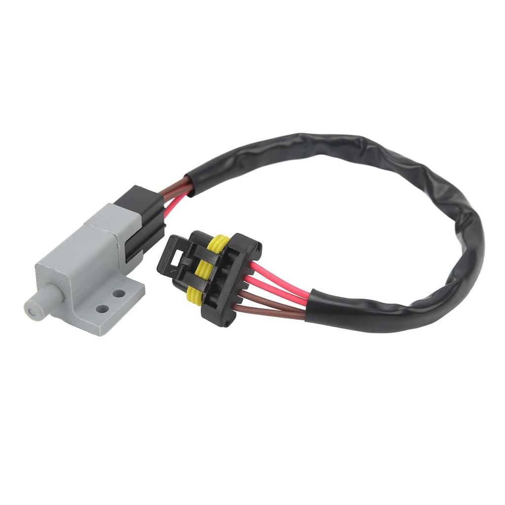 Acouto Brake Accelerator Pedal Switch Assembly 607605 Replacement for RXV Gas Electric 2008-Up, Push Button, Plunger, Manual, Black