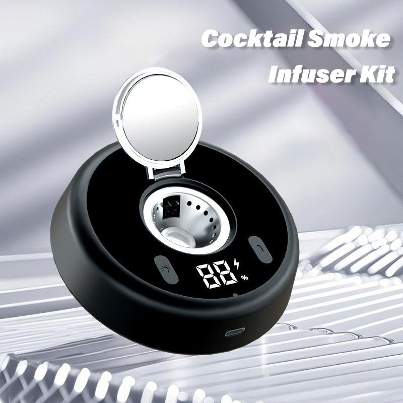 Kit Fumător Cocktail Fumător Whiskey Blender Fără Apă Fumător Reutilizabil pentru Tată Soț