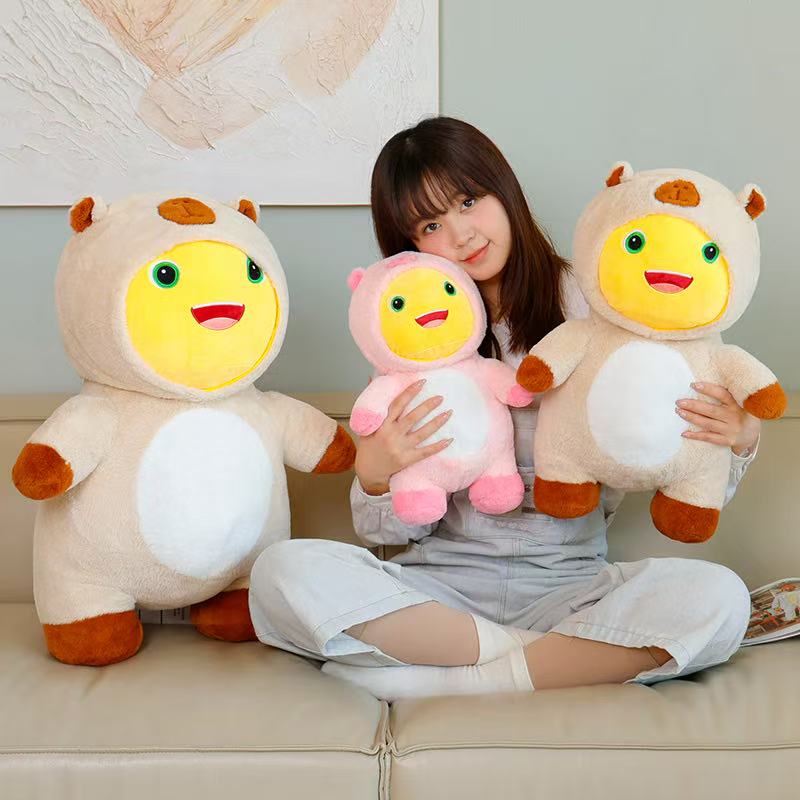 38/50cm New Simulation Chubby Milk Dragon Doll Stuffed Plush Toy Cartoon Anime Cute Pillow Children's Birthday Gift Fun Doll
