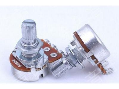 B500K Langer Schaft Elektrische Gitarre/Bass Potentiometer für Lautstärke/Tonregler - 18MM