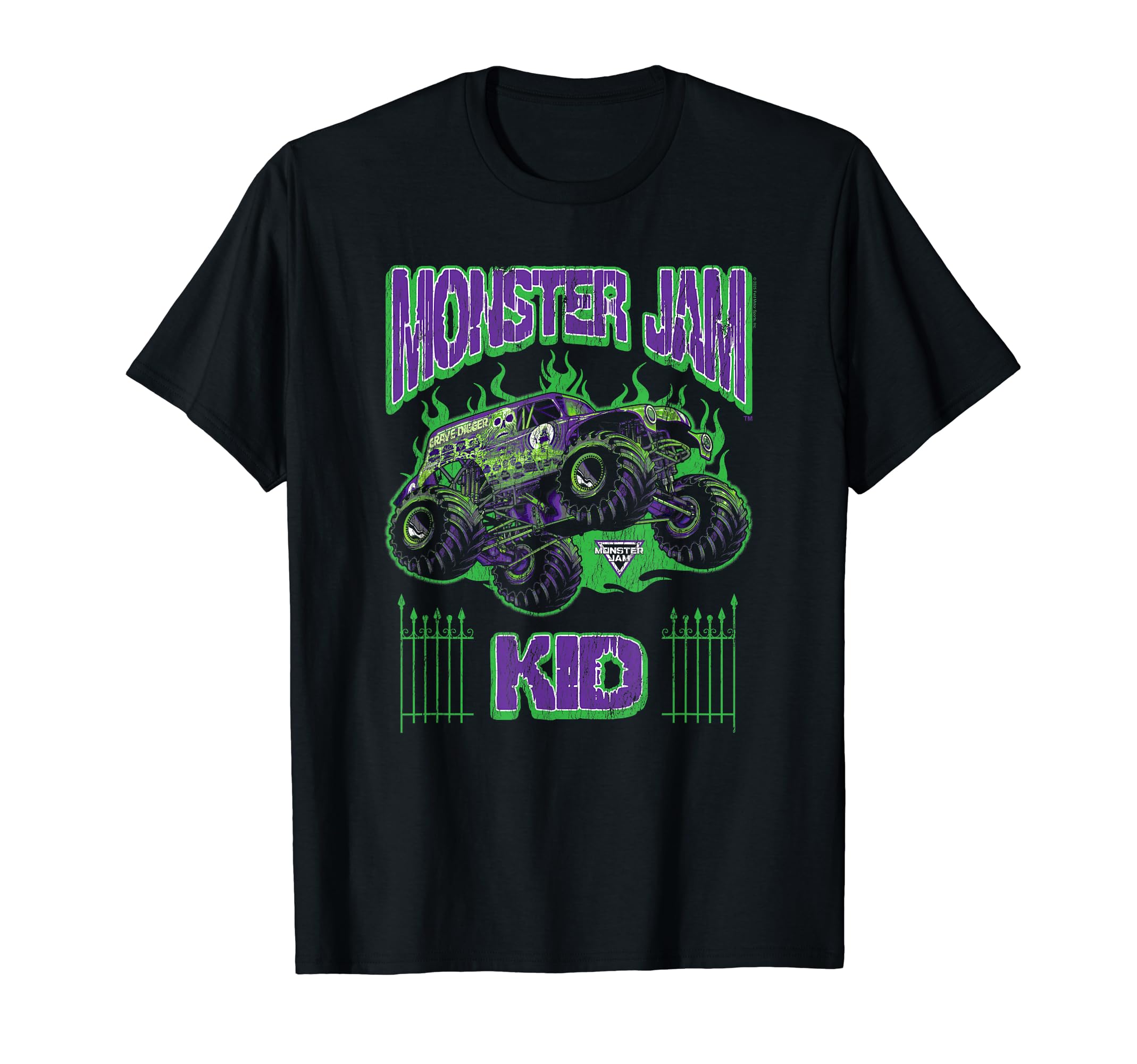 

Monster Jam Grave Digger Kid Family Motorsports T-Shirt