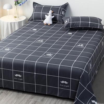 Winter Single Bed Sheet and Quilt Cover Set - 1.5m, Washed Cotton, Includes Pillowcase, Dormitory Style