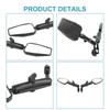 Rearview Mirrors Universal 8MM 10MM Side Mirror For KTM ADV BMW Honda CB650R Suzuki GSR400 Kawasaki Versys KLR650 Benelli TRK502