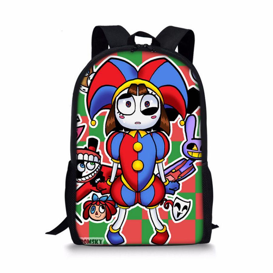 ЦИФРОВОЙ ЦИРК Рюкзаки для учеников начальной и средней школы Спортивные рюкзаки Рюкзаки — фото 4