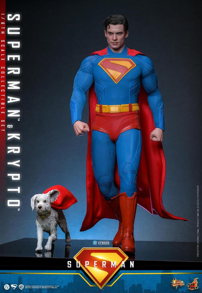 Movie Masterpiece Superman Superman Krypto Maßstabsfigur (2025) und 1/6