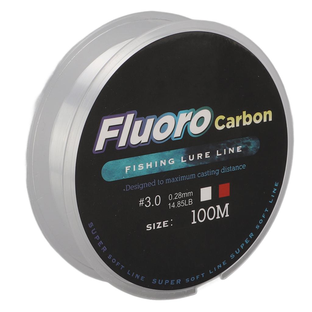 100M Super Starke Nylon Angelschnur für Karpfen, verschleißfest, geflochtene Angelschnur #3.0