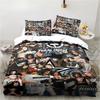 Tokio Hotel Band Bettbezug Kissenbezug Bettwäsche-Set Erwachsener Junge Mädchen Schlafzimmer Dekoration Geschenk Einzel Doppel Große Größe