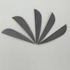 50Pcs Arrows 2.5Inch Turkey Feathers Fletching with Parabolic Water Drop RW Archery Feather for Hunting Bow Arrow Accessories 5