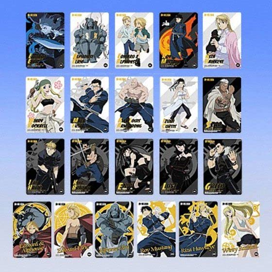 Fullmetal Alchemist Alchemist Card Complete Set