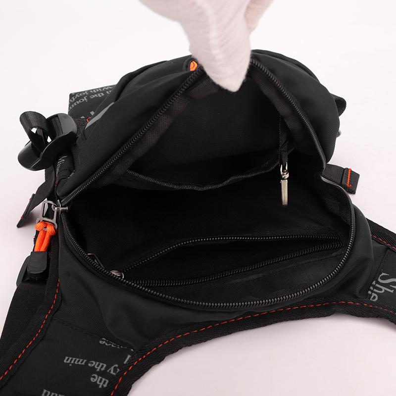 Venkovní cyklistická taška Multifunkční sportovní taška přes rameno Pánská taška crossbody s potiskem písmen