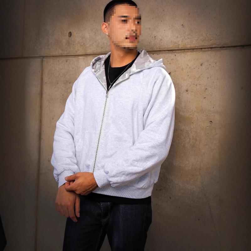 Evropská a americká podzimní a zimní retro personalizovaná módní volná maskáčová mikina s kapucí pro muže a ženy