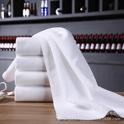 Bílý jednorázový ručník pro hotely, penziony, masáže nohou, lázně, restaurace a pohřby