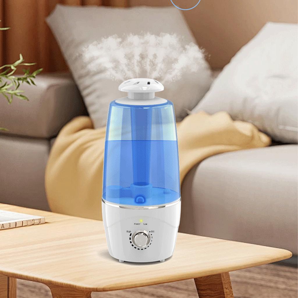 Ultrasonic air humidifier household large fog volume 2 liters small atomization aromatherapy office humidifier