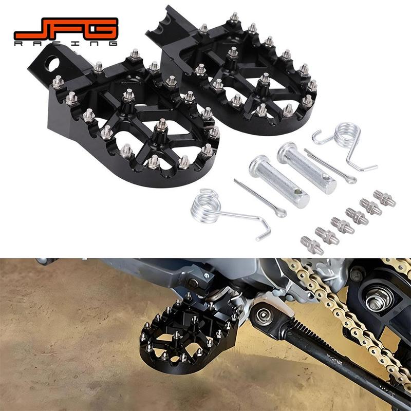 Motorcycles Footpegs Universal CNC Footpeg Footrest Foot Pegs Rests For CRF XR 50 70 110 M2R SDG DHZ SSR KAYO Dirt Pit Bike