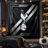 Wall Hanging Tapestry Tottenham Hotspur Print Cloth for Living Room Bedroom Home Decor