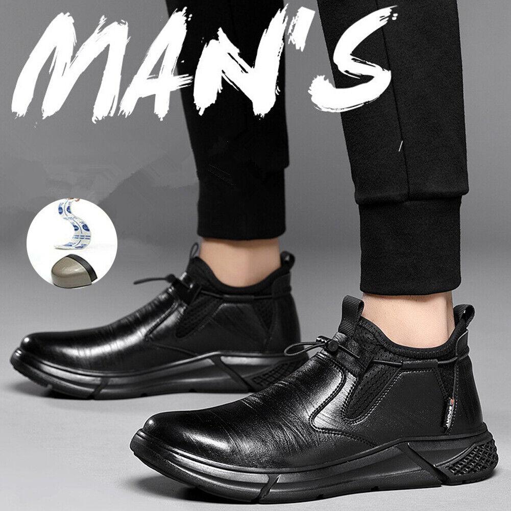 Safety Shoes Men's Work Steel Toe Shoes Male Indestructible Protective Shoes Puncture-proof Water Resistant Oil-resistant Shoes