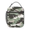 Camo Camouflage Isolierte Lunchtasche für Damen Kinder Auslaufsichere Lebensmittelboxen Thermische Lunchbox Tragetasche