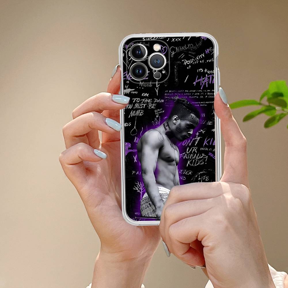 

Rapper X-XXXTentacionS Fit For IPhone 16 15 Promax Phone Case IPhone 14 11 12 High End 13 Pro Silicone iPhone 16