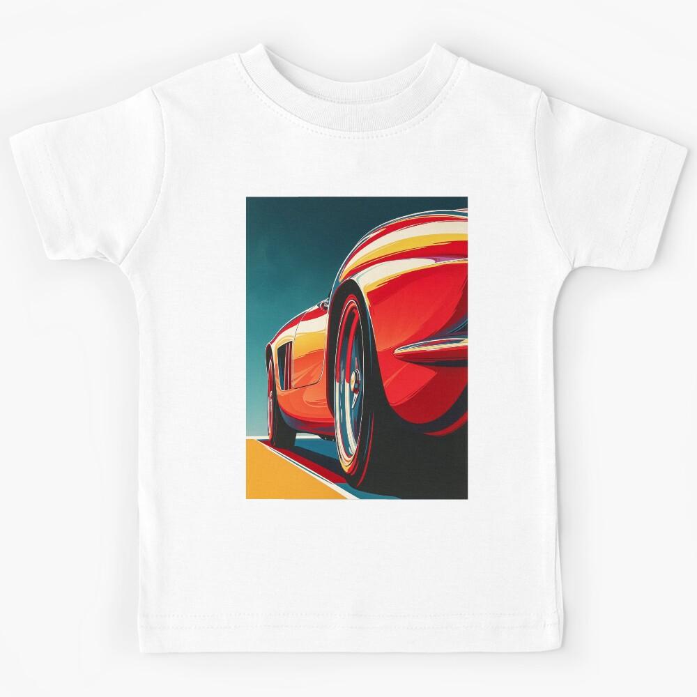 Modern Art Vintage Car Kids T-Shirt 150