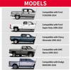 4 ks Pro Ford Chevy GMC RAM Pick-up Nákladová plocha Kotvy pro upevnění Zatahovací D-kroužek