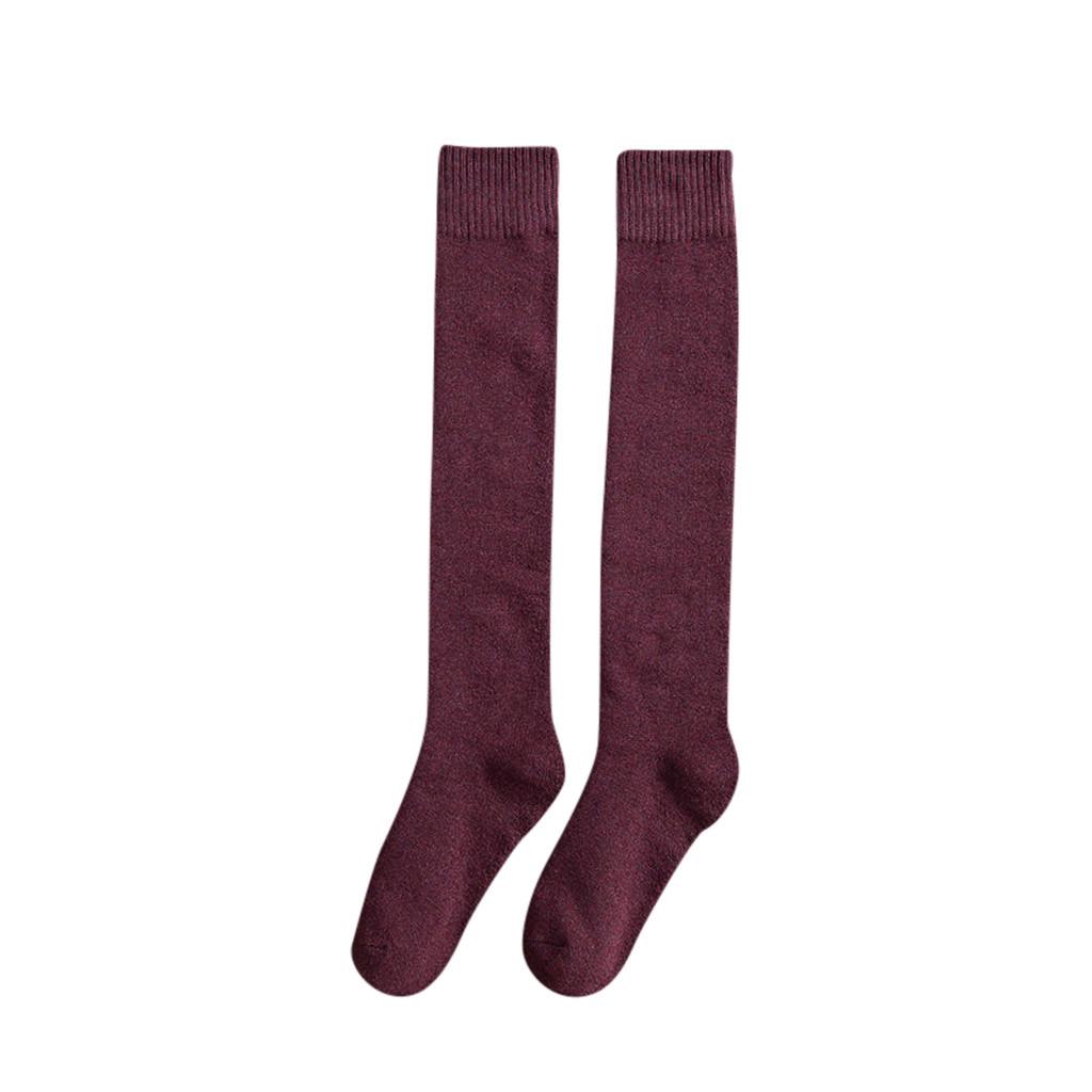 Girls Ladies Women Thigh High OVER the KNEE Socks Long Solid Stockings Warm