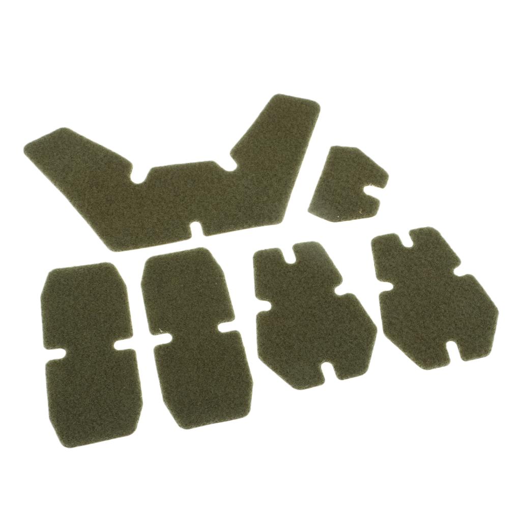 Velcro Helmet Sticker Patch Hook Loop Fastener Pad Set for Helmet Case and Hat Protection
