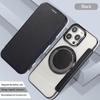 Wallet Leather Case for iPhone 16 17 Pro Max 16E Air 15 Plus 14 13 12 for Magsafe Wireless Charging Plating TPU Magnetic Cover
