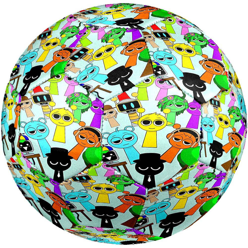 Sprunki Theme Size 5 Soccer Ball, Suitable for Both Indoor and Outdoor Matches, a Gift Suitable for Everyone.