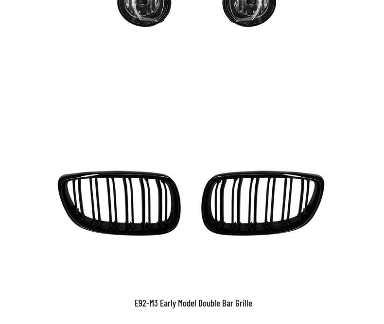 BMW E92 3 Series Coupe Body Kit: MT Front & Rear Bumpers, Grille, Side Skirts, Fog Lights.
