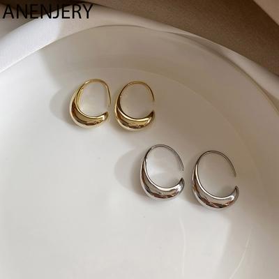 Damen-Modeschmuck, Ohrringe, französische Mode, vergoldete Ohrringe für Damen, Schmuck