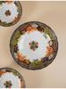 Mino Ware Japanese Retro Ceramic Tableware Set: Plates, Dishes, and Rice Bowls