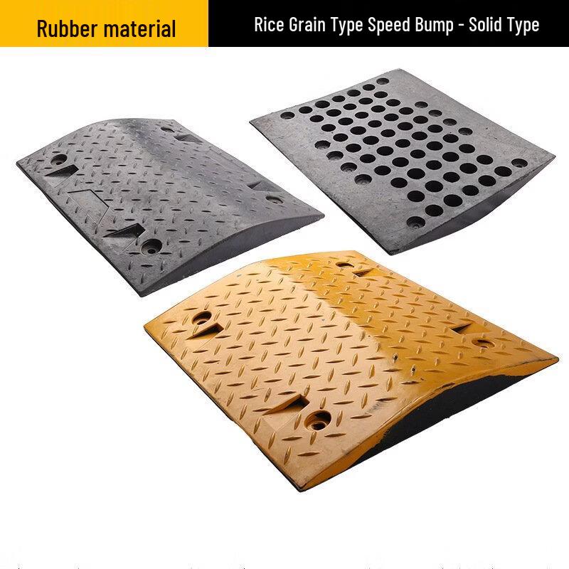 Brangdy Heavy-Duty Rubber Speed Bump