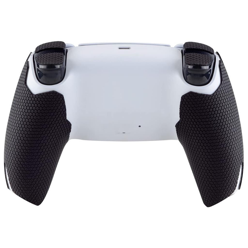 eXtremeRate PlayVital Grip for PS5 Professional Textured Soft Rubber Pad Handle Grip Sticker for PS5 Controller Non-Slip Sweat-Absorbent Controller,