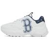 New MLB Big Ball Chunky Anti Slip Wear Resistant Low Top Chunky Sneakers Unisex White 3ASHBDM4N-43NYS