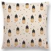 Latest Lovely Happy Cactus Pretty Pineapple Colourful Ice Cream Precious Agate Prints Car Cushion Cover Sofa Throw Pillow Case