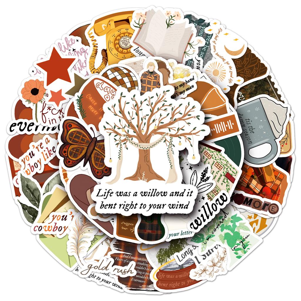 Fun Sticker Pack For Water Bottles, Luggage, Laptop, And Phone Case Decoratio